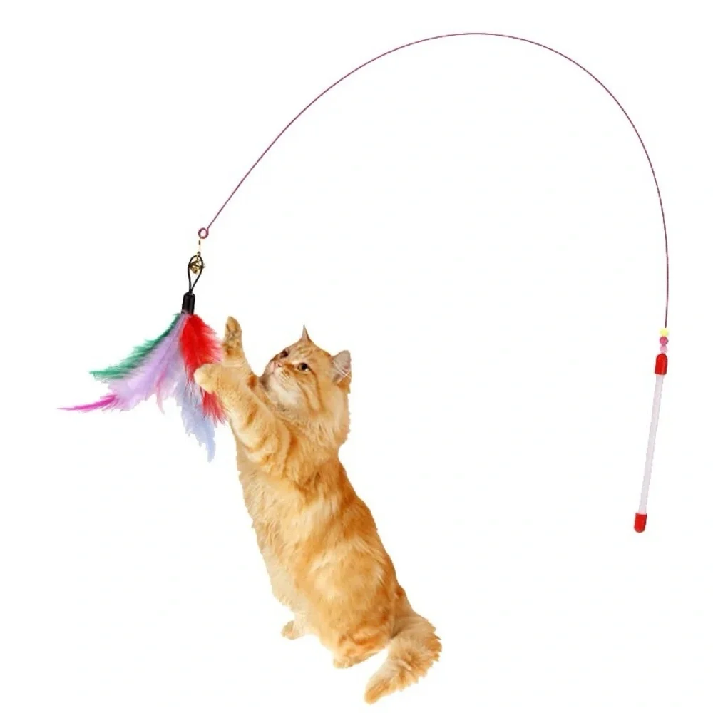 9PCS Cat Toy & Grooming Set | Catnip Plush Pillows, Wand Toys, Brush & Catnip